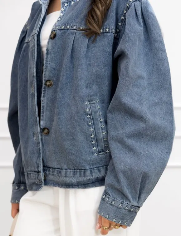 Suzy denim jacket blauw