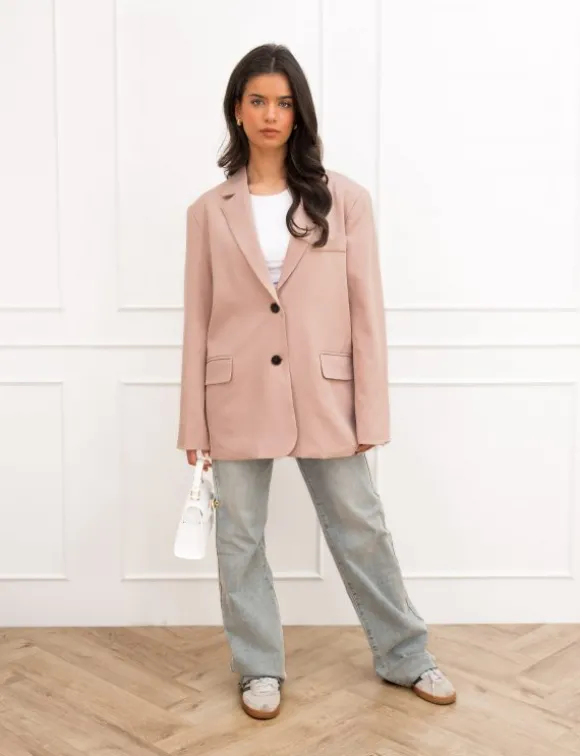 Tessa blazer roze