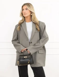 Tessa blazer taupe