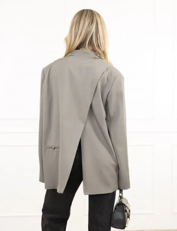 Tessa blazer taupe