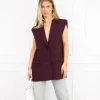 Tessa gilet bordeaux