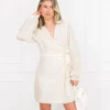 Valerie jurk beige
