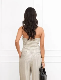 Vera bandeau top beige
