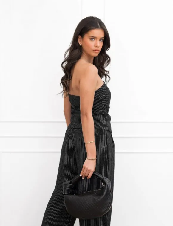 Vera bandeau top zwart