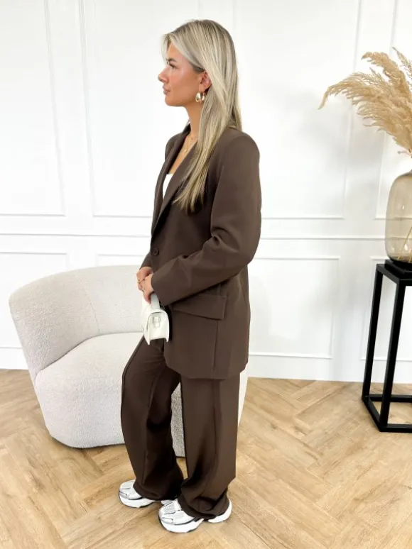 Willemijn blazer bruin