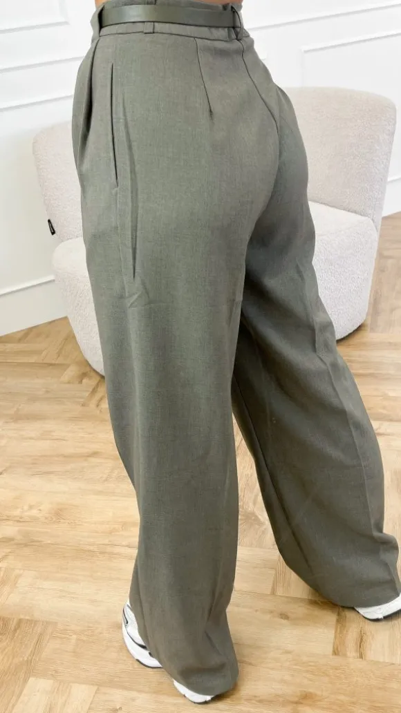 Ylva pantalon choco