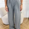 Ylva pantalon grijs