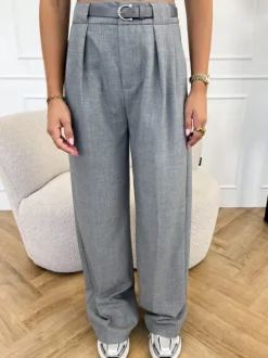 Ylva pantalon grijs