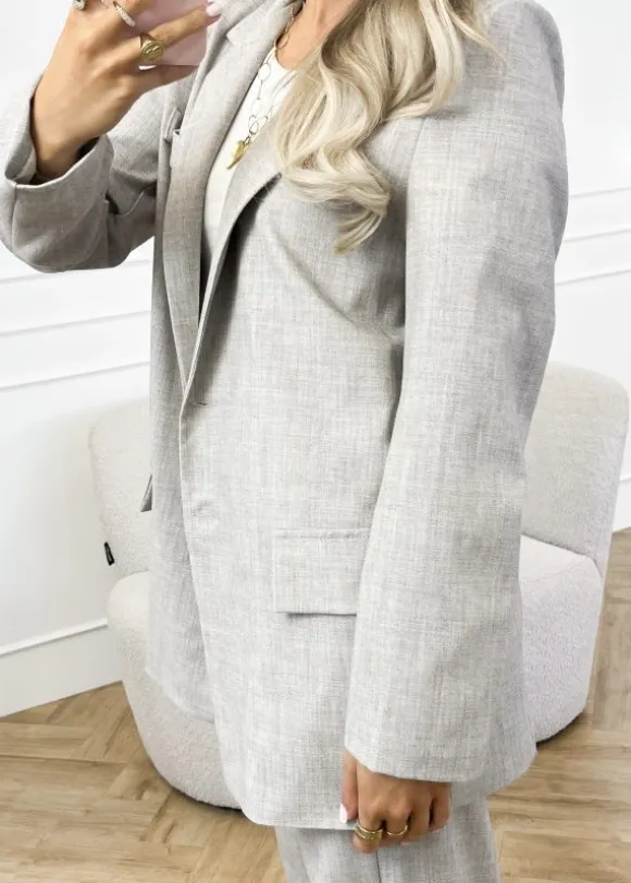 Yoni blazer beige