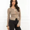 Yua top taupe