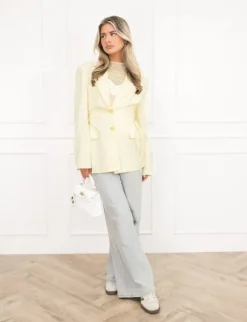 Zalia blazer geel