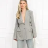 Zalia blazer grijs
