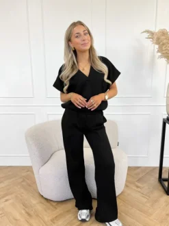 Zia set zwart